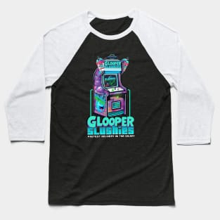 Glooper Slushies "Fastest Delivery in the Galaxy" Baseball T-Shirt